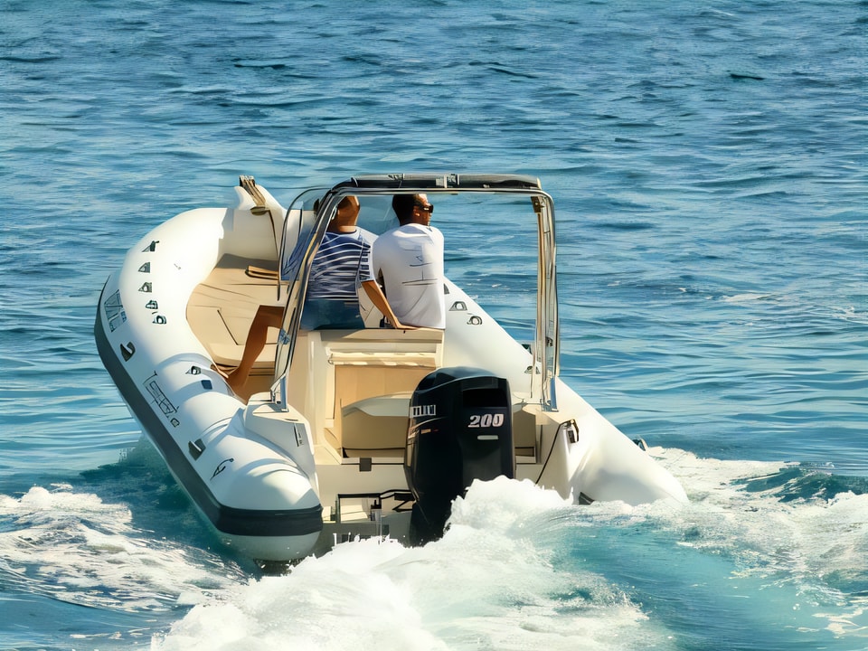 Interior of TEMPEST 650 + Suzuki 200 motor boat with 0 cabins Croatia yacht charter