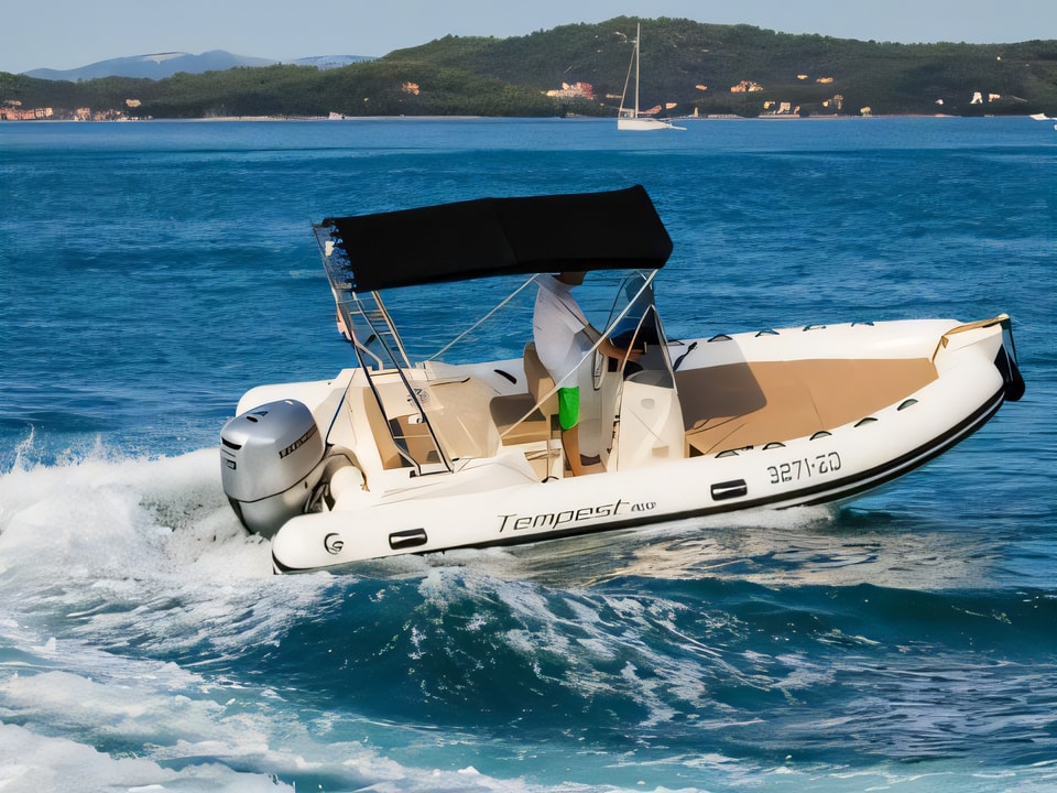 Interior of TEMPEST 600 + Honda 115 motor boat with 0 cabins Croatia yacht charter