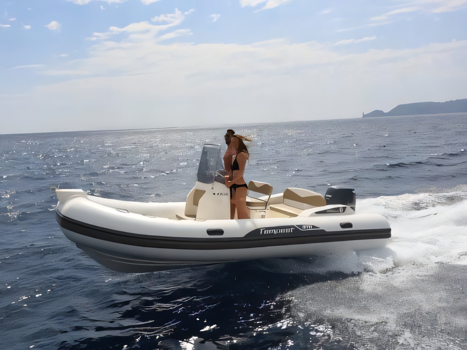 Interior of TEMPEST 570 + Honda 135 motor boat with 0 cabins Croatia yacht charter