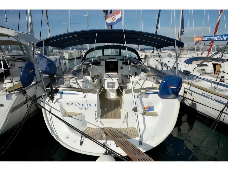 Bavaria 50 cruiser sailing yacht for charter from Punat, Krk / Marina Punat Istria / Kvarner sailing area Croatia