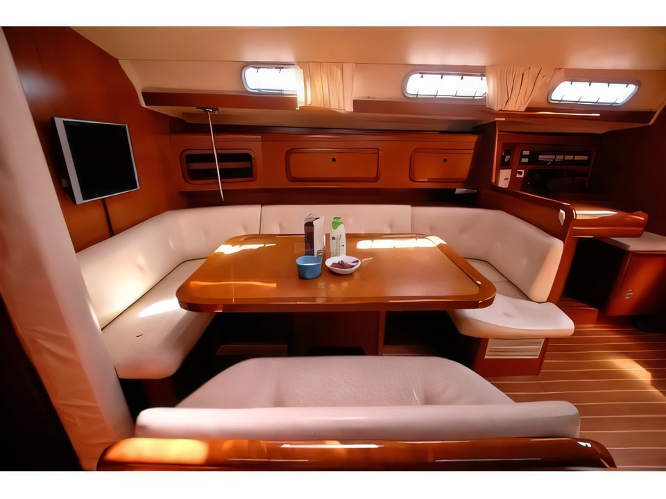 Interior of Grand Soleil 46.3 sail boat with 4 cabins Croatia yacht charter