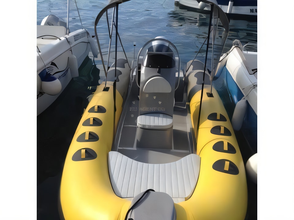 Interior of Bura 560 motor boat with 0 cabins Croatia yacht charter