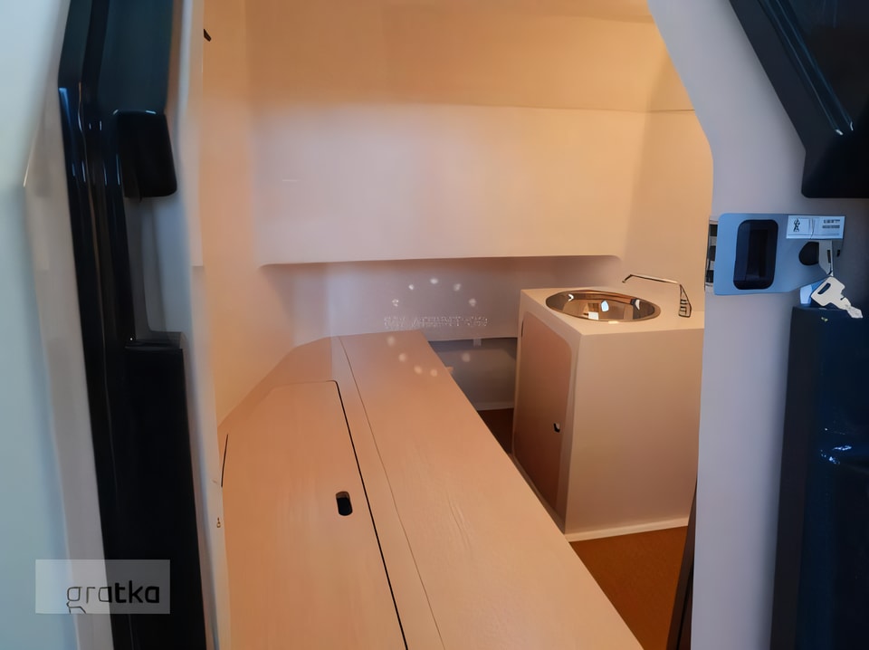 Layout of Atlantic 750 Open motor boat with 0 cabins Croatia yacht charter