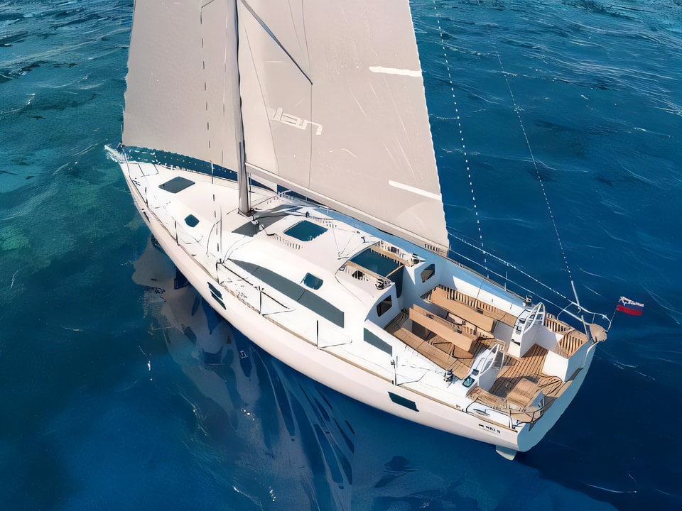 Elan Impression 45.1 - GEN + AC sailing yacht for charter from Zadar / Marina Zadar Zadar sailing area Croatia