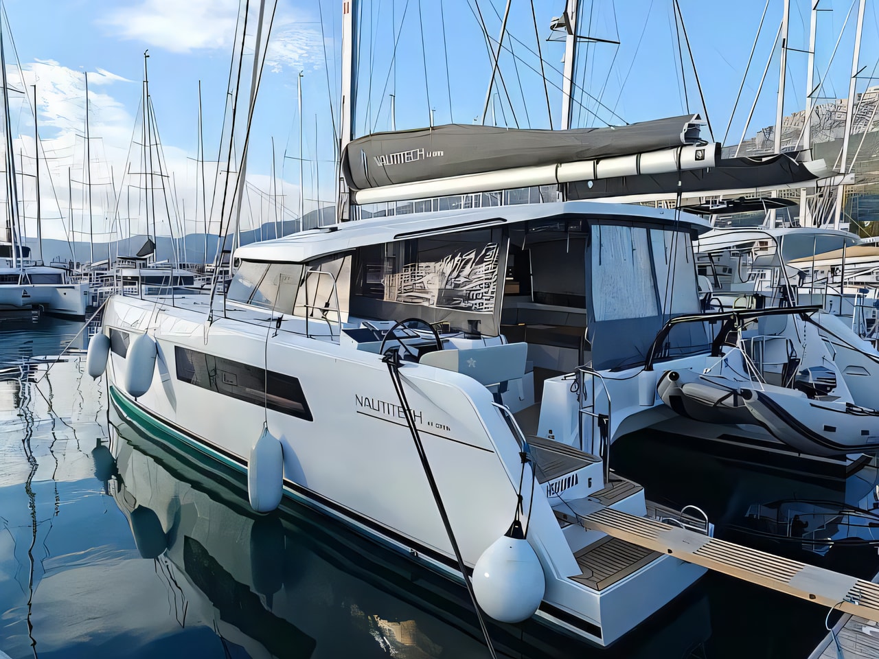 Nautitech 44 Open catamaran charter Kastel Gomilica