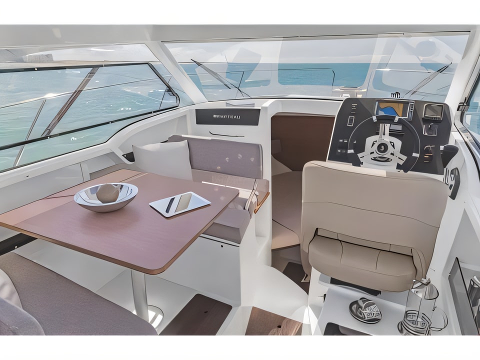 Interior of Antares 8 motor boat with 1 cabins Croatia yacht charter