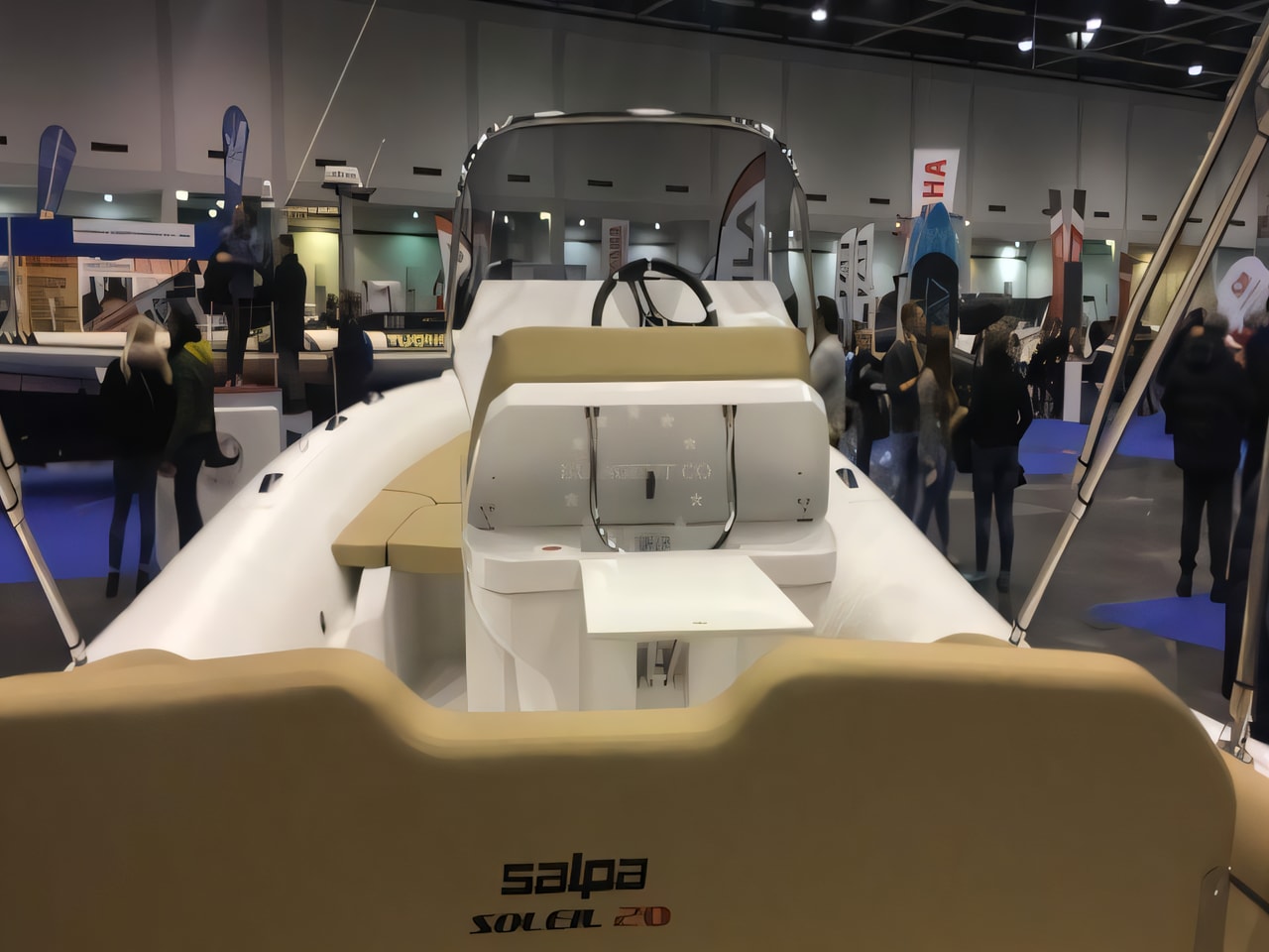Layout of Salpa Soleil 20 motor boat with 0 cabins Croatia yacht charter
