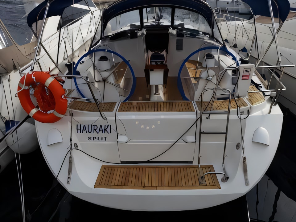 Dufour 455 Grand Large sailing yacht for charter from Split / Marina Zenta Split sailing area Croatia