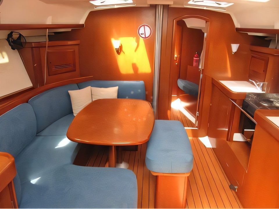 Oceanis 393 Clipper yacht photo Croatia charter