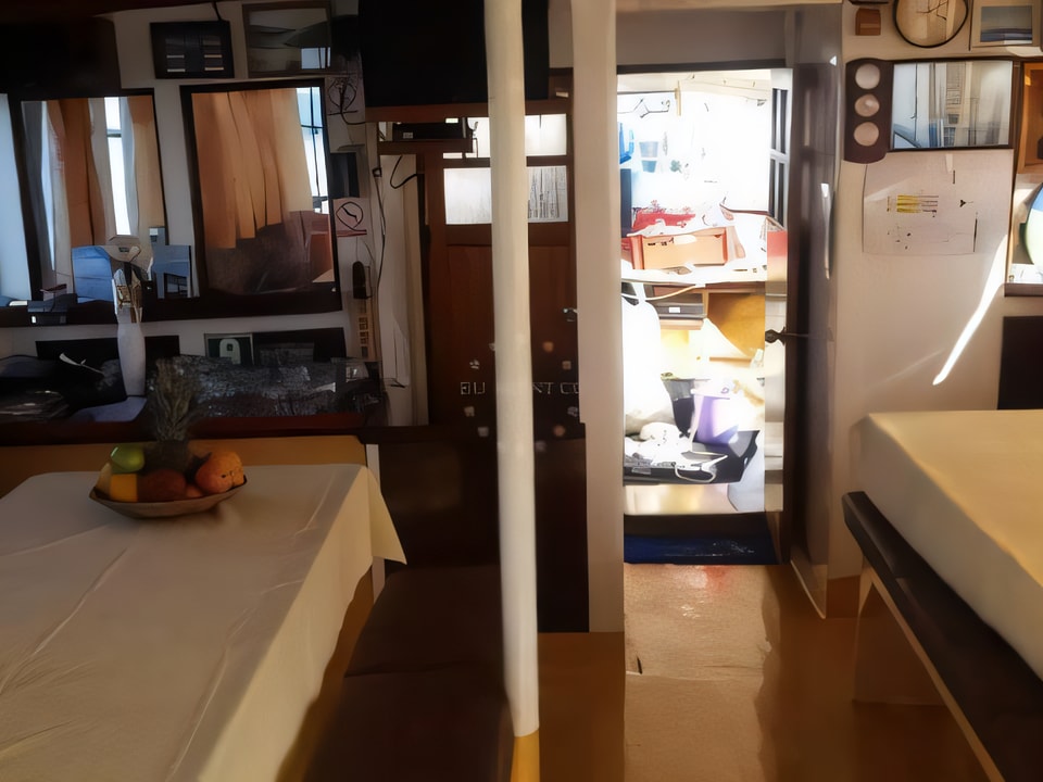 Interior of Gulet gulet or cruiser with 1 cabins Croatia yacht charter