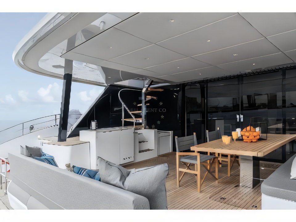 Interior of Sunreef 60 catamaran with 4 cabins Croatia yacht charter