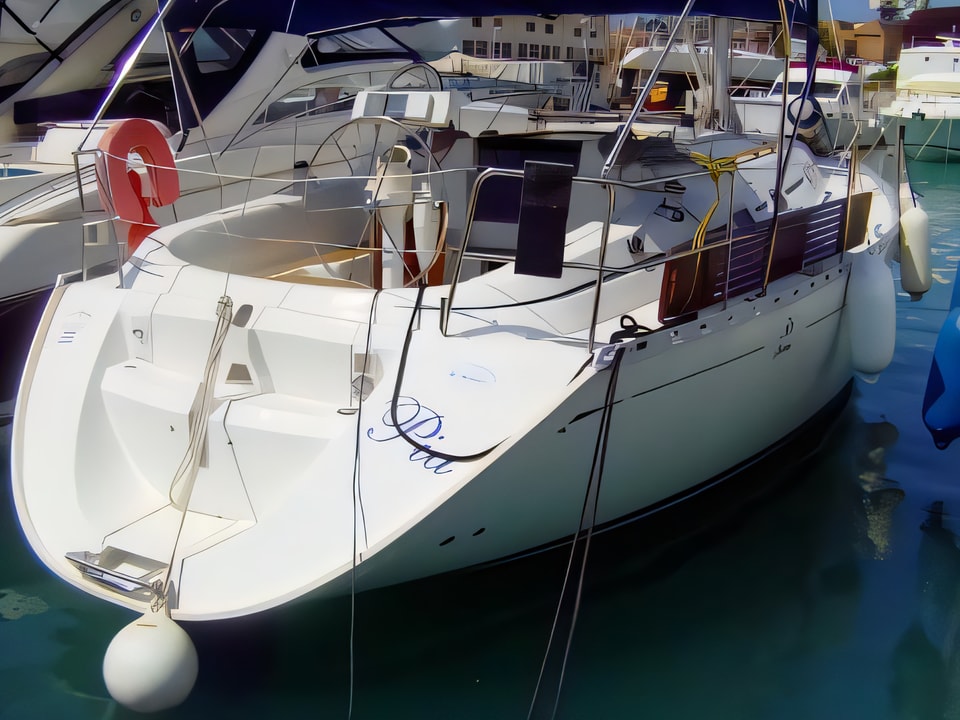 Dufour 36 Classic sailing yacht for charter from Trogir / ACI Marina Trogir Split sailing area Croatia