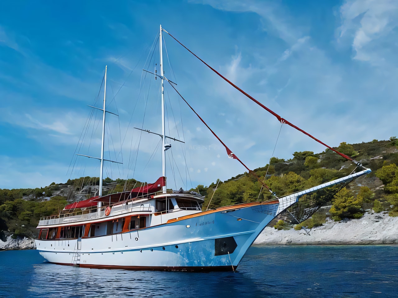 Gulet Cataleya for charter in Sumpetar, Split, Croatia