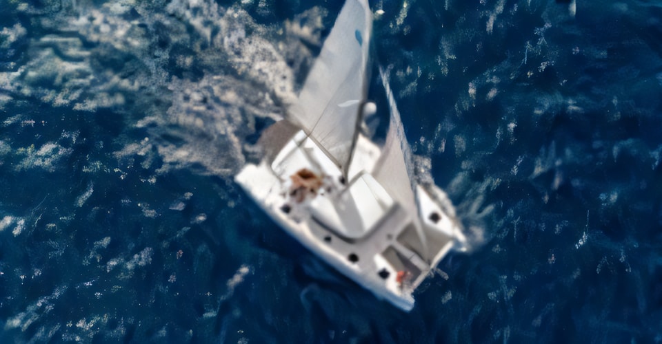 Interior of Lagoon 39 catamaran with 6 cabins Croatia yacht charter