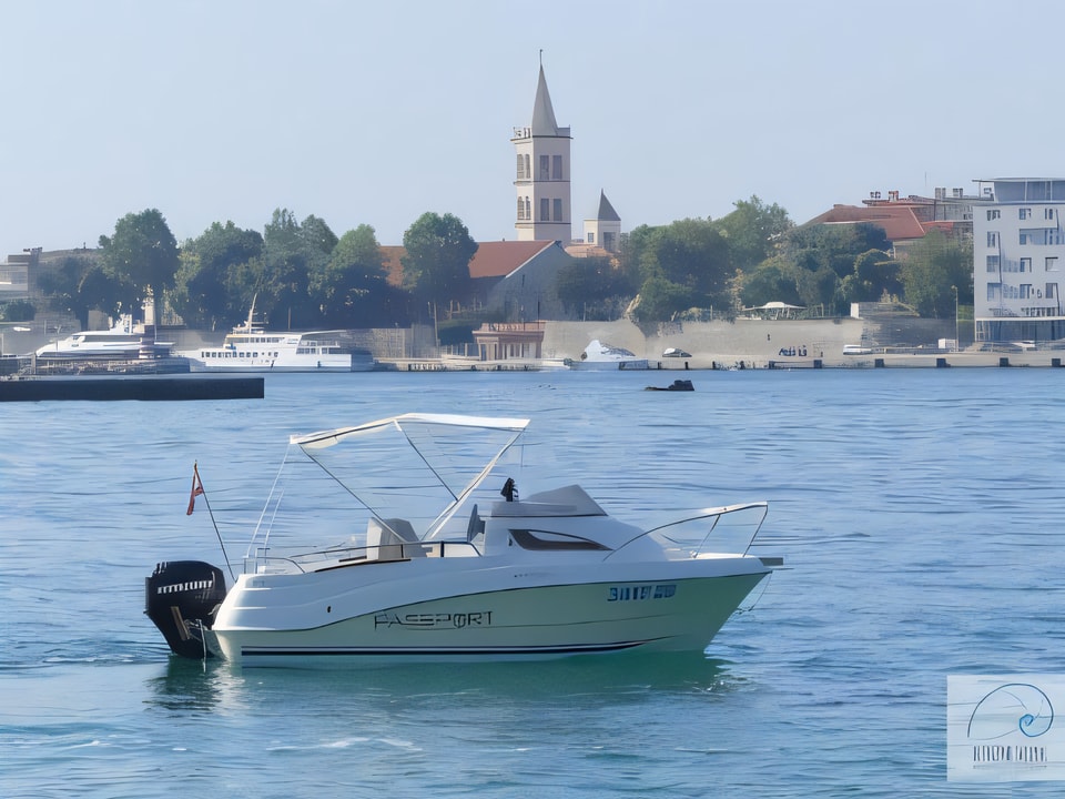 Passport 430 cabin yacht for charter in Zadar, Croatia