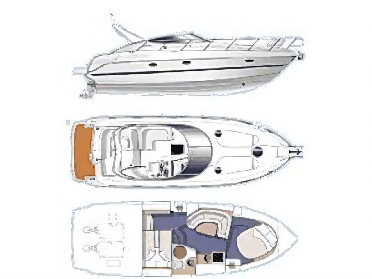 Cranchi Zaffiro 34 yacht photo Croatia charter