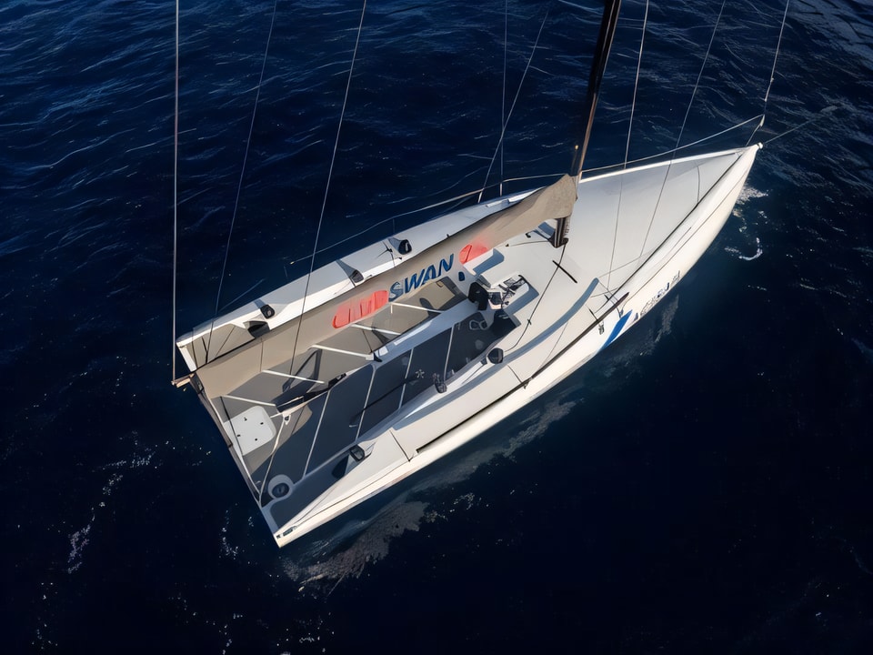 Interior of ClubSwan 36 sail boat with 0 cabins Croatia yacht charter