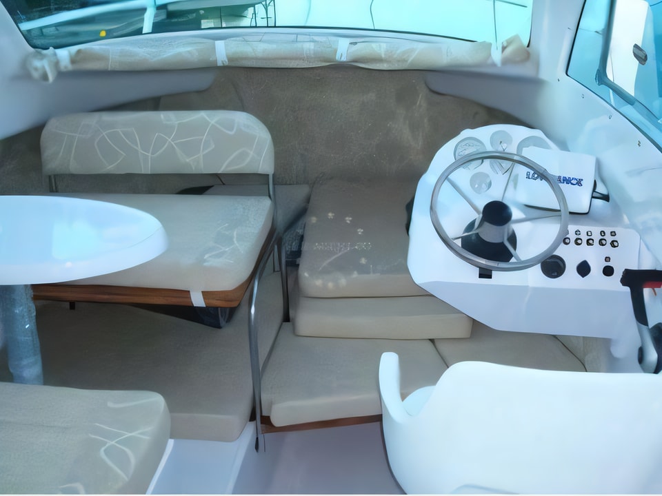 Interior of Bluestar Holiday 720 motor boat with 1 cabins Croatia yacht charter