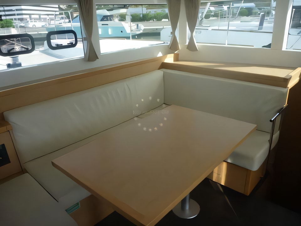 Interior of Lagoon 39 catamaran with 4 cabins Croatia yacht charter