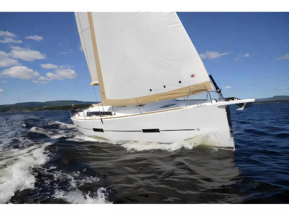 Dufour 412 GL sailing yacht for charter from Biograd / Marina Sangulin Kornati sailing area Croatia