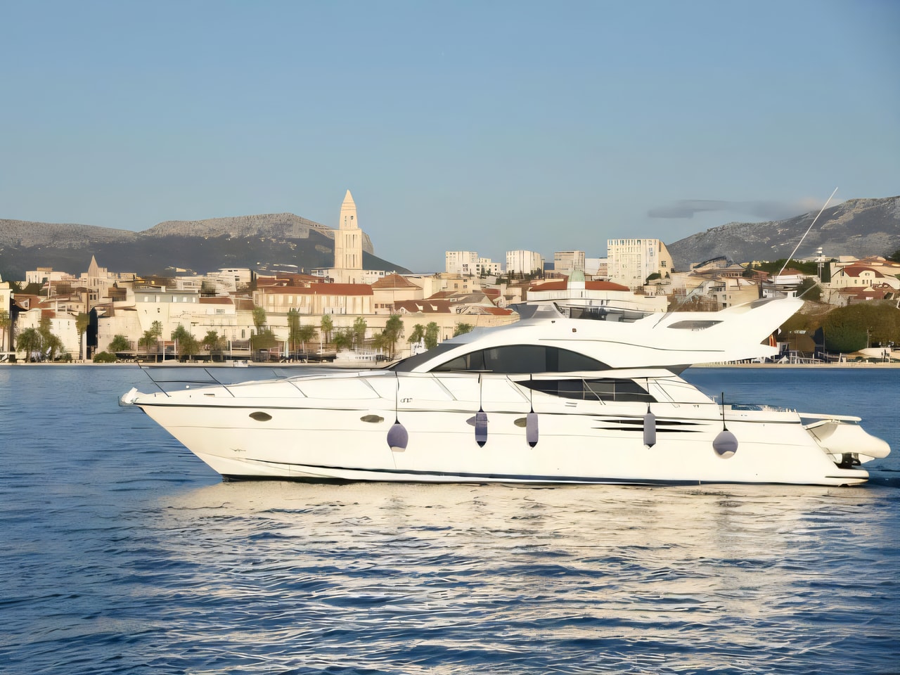 Phantom 50 motor boat for charter from Croatia sailing area Croatia