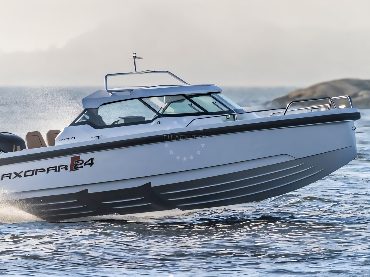 Axopar 24 HT motor boat charter, Split