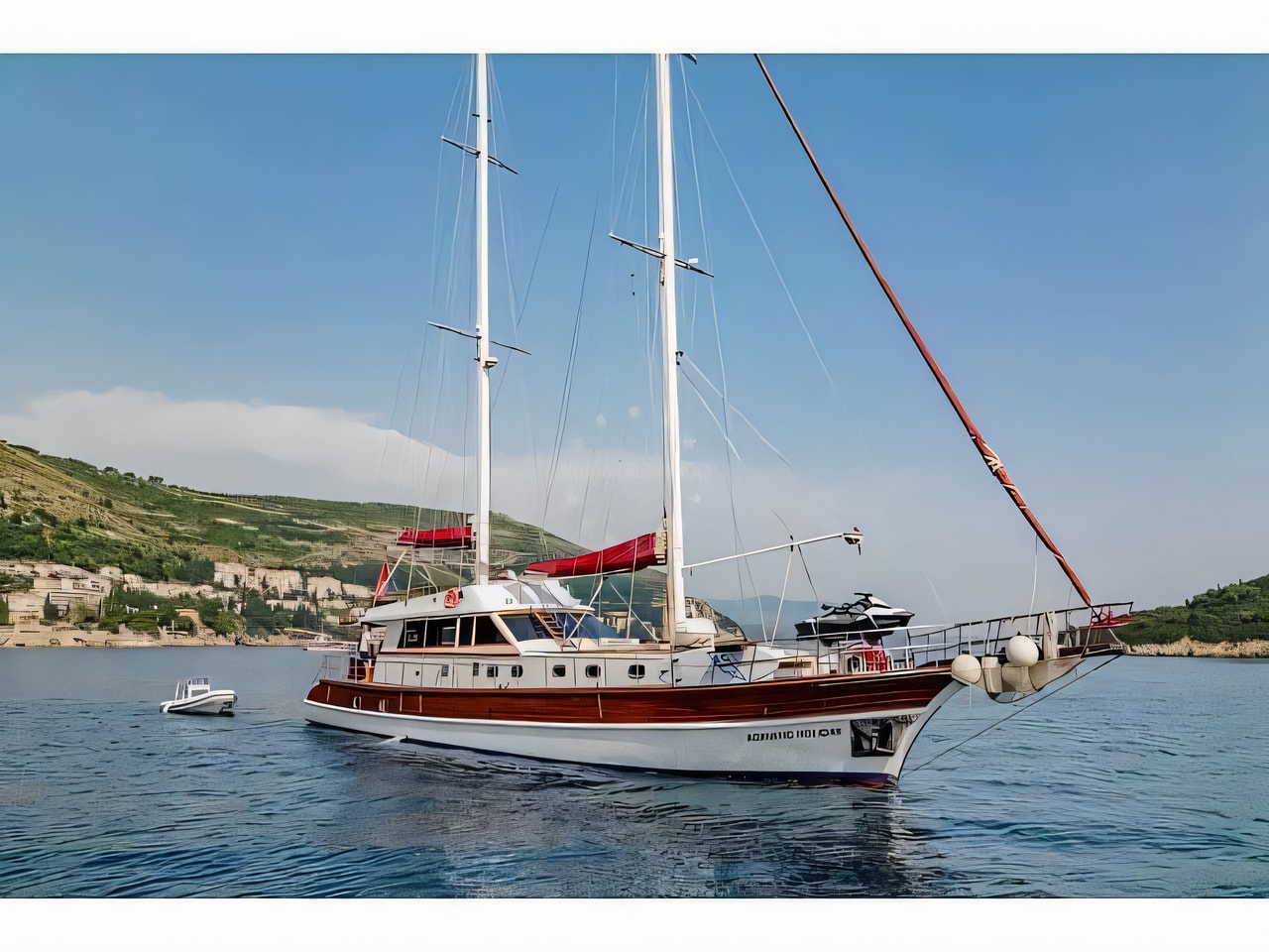 Gulet Adriatic Holiday gulet for charter from Kastel Gomilica / Marina Kastela Split sailing area Croatia