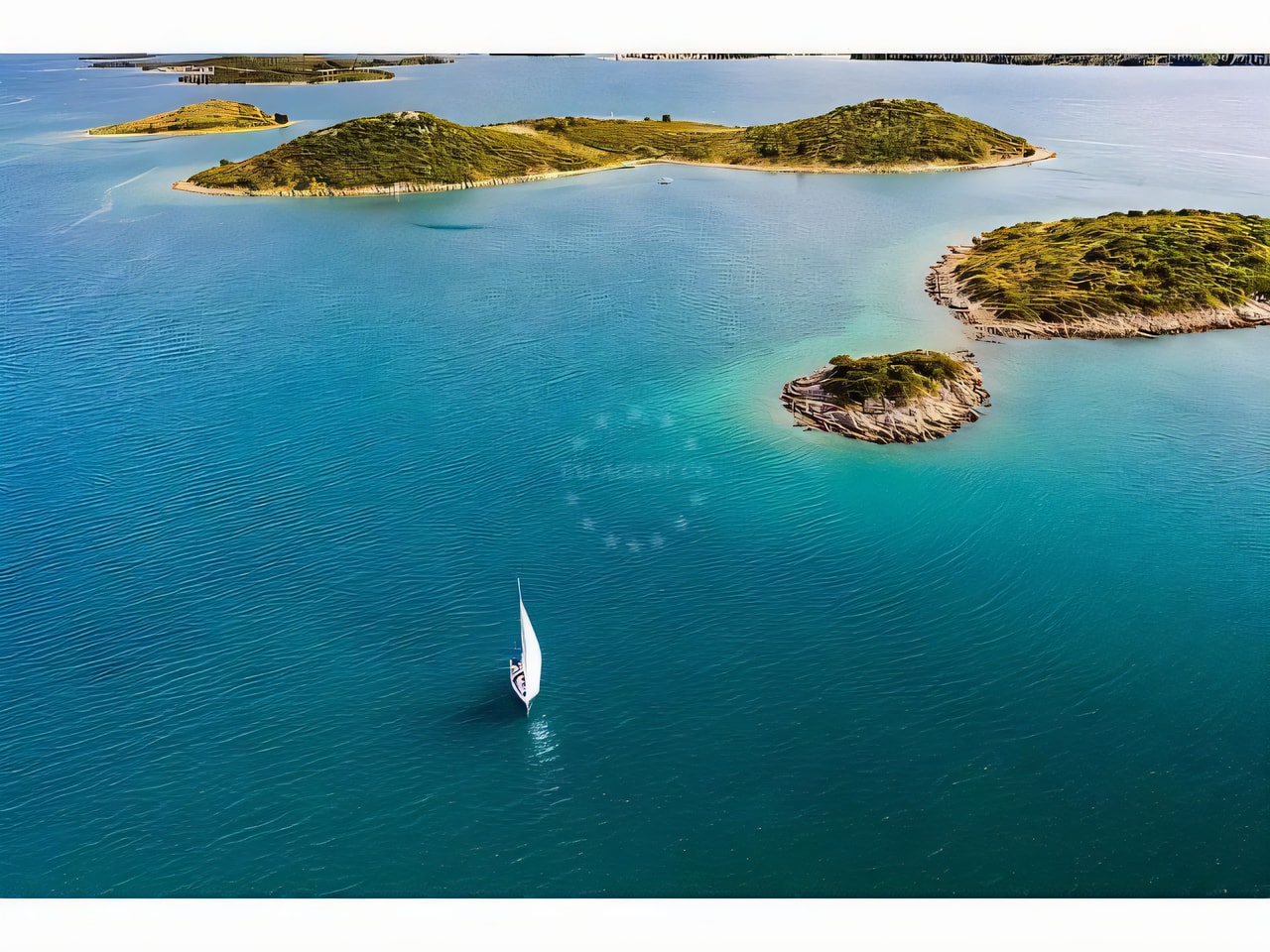 Interior of Elan 340 sail boat with 2 cabins Croatia yacht charter