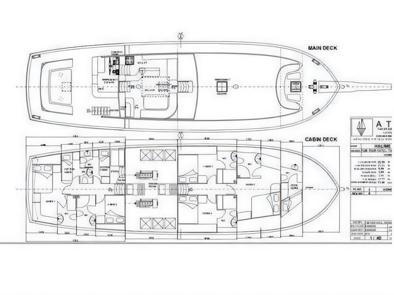 Interior of Gulet gulet or cruiser with 5 cabins Croatia yacht charter