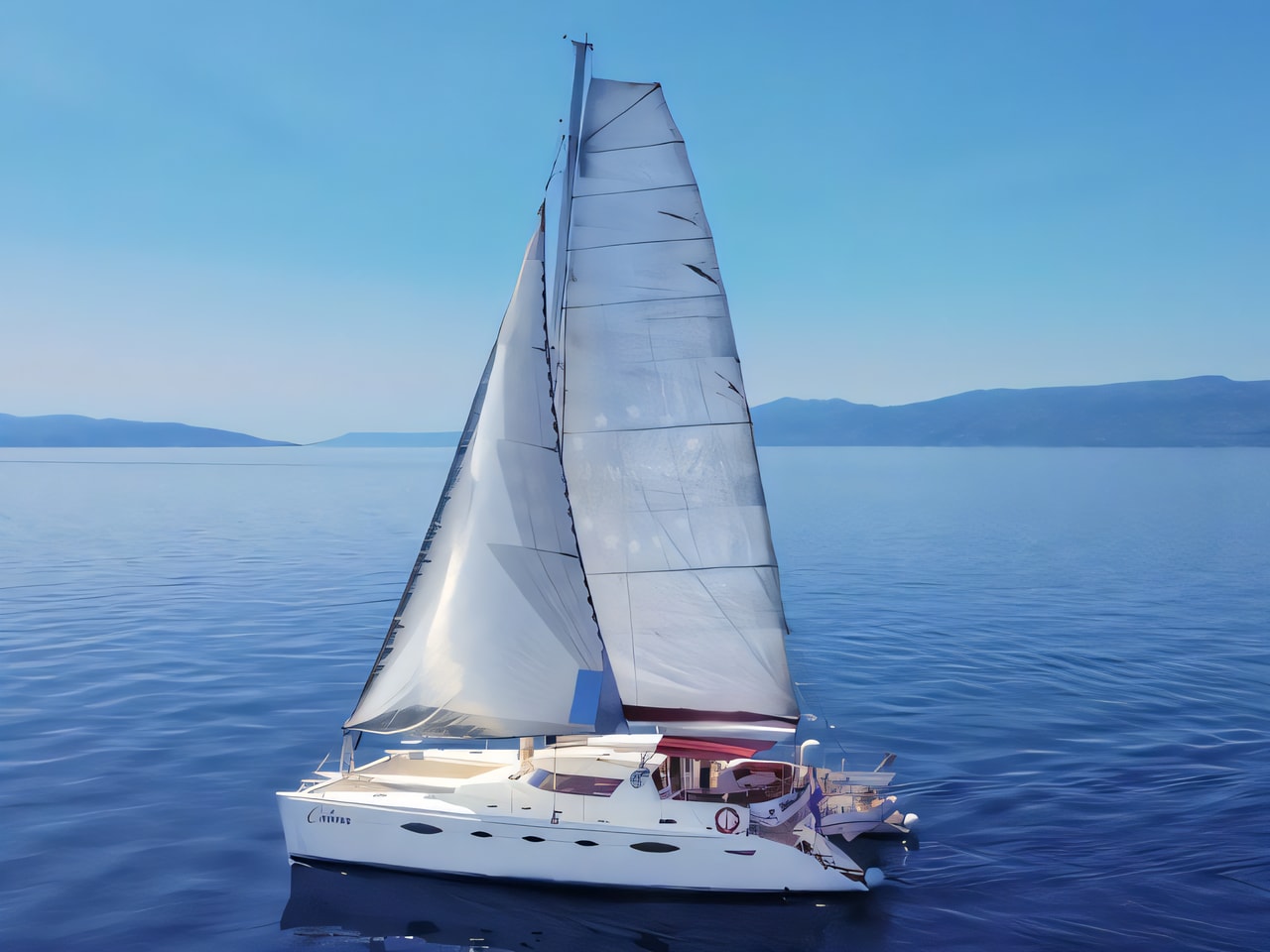 Eleuthera 60 catamaran for charter from Rijeka Istria / Kvarner sailing area Croatia