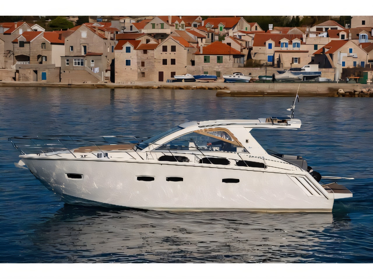Sealine SC35 yacht for charter from Tribunj Sibenik sailing area Croatia