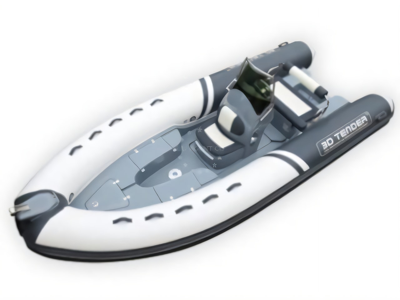 Interior of 3D Tender LUX 500 motor boat with 0 cabins Croatia yacht charter