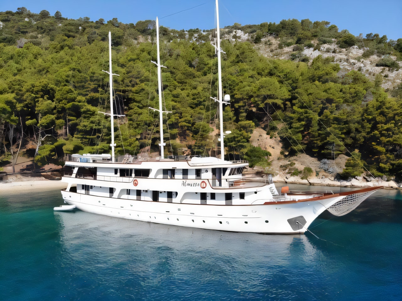 Motoryacht motor yacht for charter from Split / ACI Marina Split Split sailing area Croatia