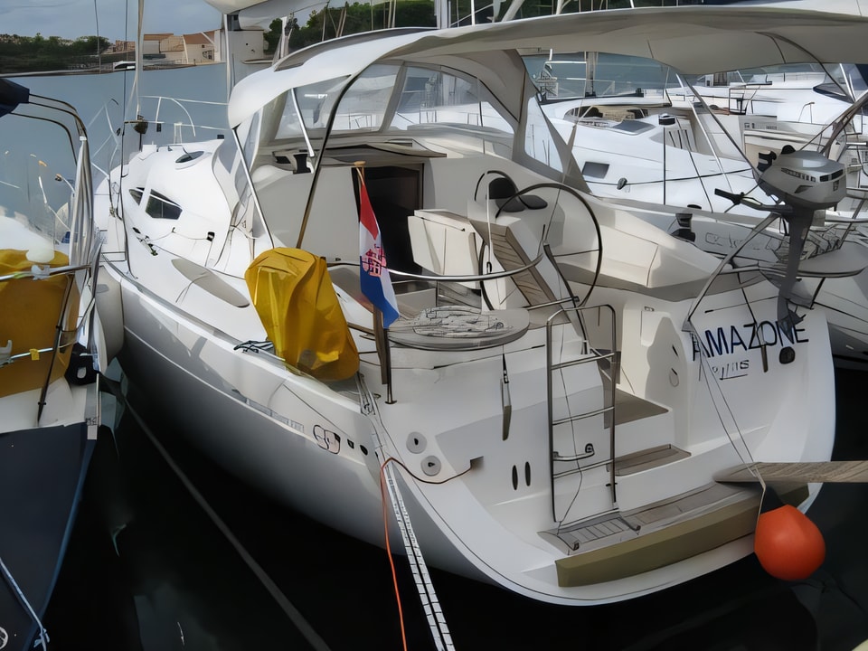 Elan 344 Impression sailing yacht for charter from Murter / Marina Betina Sibenik sailing area Croatia