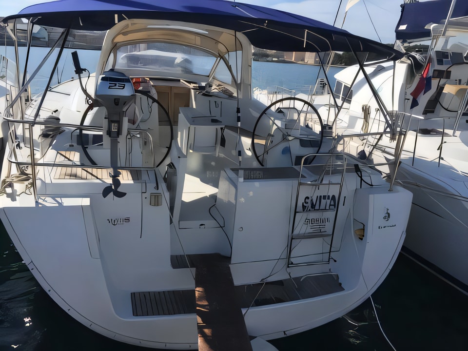 Oceanis 50 Family sailing yacht for charter from Murter / Marina Betina Sibenik sailing area Croatia