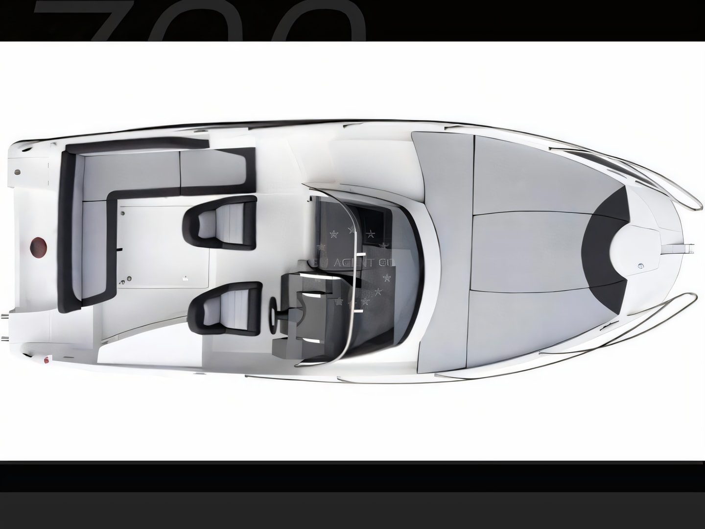Galeon Galia 700 Sundeck yacht layout 1 cabins Croatia charter
