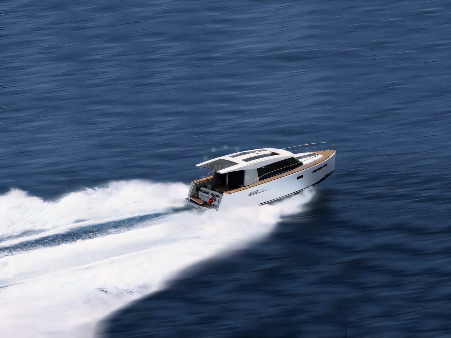 Fjord 40 Cruiser motor boat for charter in Croatia