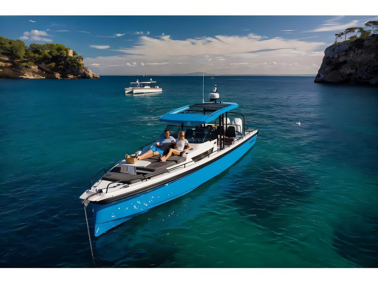 Axopar 37 Sun Top yacht charter in Zadar, Croatia