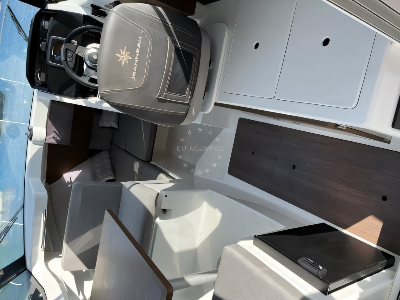 Jeanneau Merry Fisher 695 yacht layout 1 cabins Croatia charter