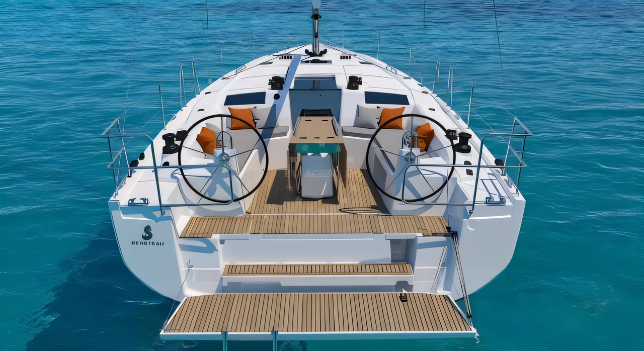 Oceanis 40.1 sailing yacht for charter from Pula / Tehnomont Marina Veruda Istria / Kvarner sailing area Croatia