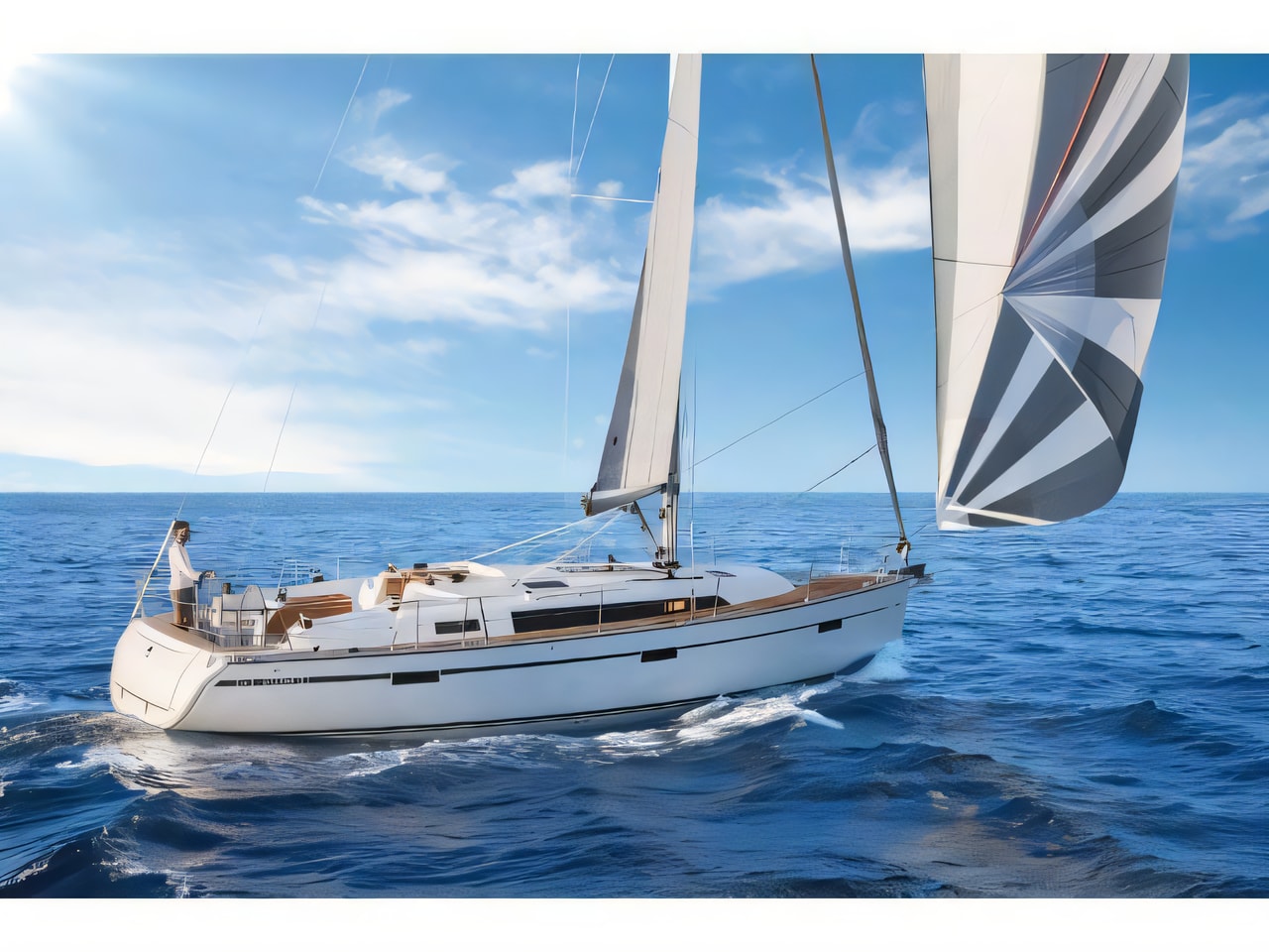 Bavaria Cruiser 41 sailing yacht for charter from Pula / Tehnomont Marina Veruda Istria / Kvarner sailing area Croatia