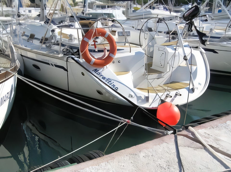 Bavaria 50 cruiser sailing yacht for charter from Baska Voda Split sailing area Croatia