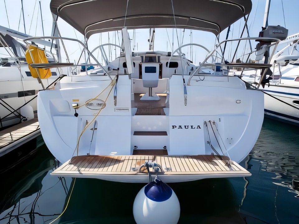 Elan 444 Impression sailing yacht for charter from Sibenik / Marina Mandalina Sibenik sailing area Croatia