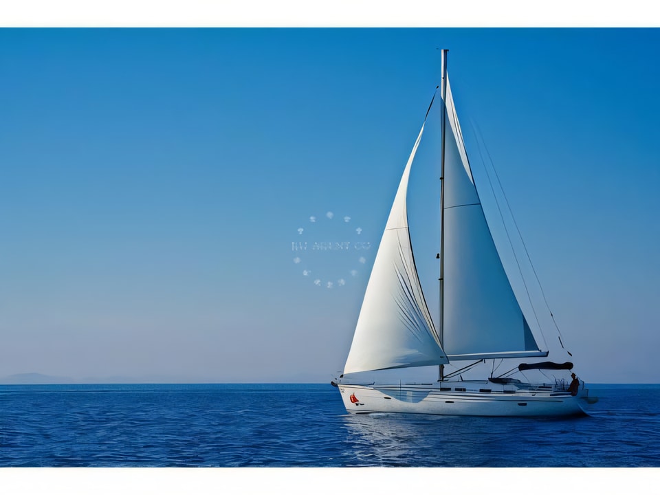 Exterior overview of Bavaria 46 C sail boat for charter from Adriatic Croatia