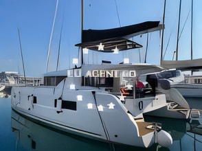 Lagoon 46 owner version catamaran for charter from Kastel Gomilica / Marina Kastela Split sailing area Croatia