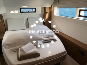Lagoon 46 owner version yacht layout 3 cabins Croatia charter