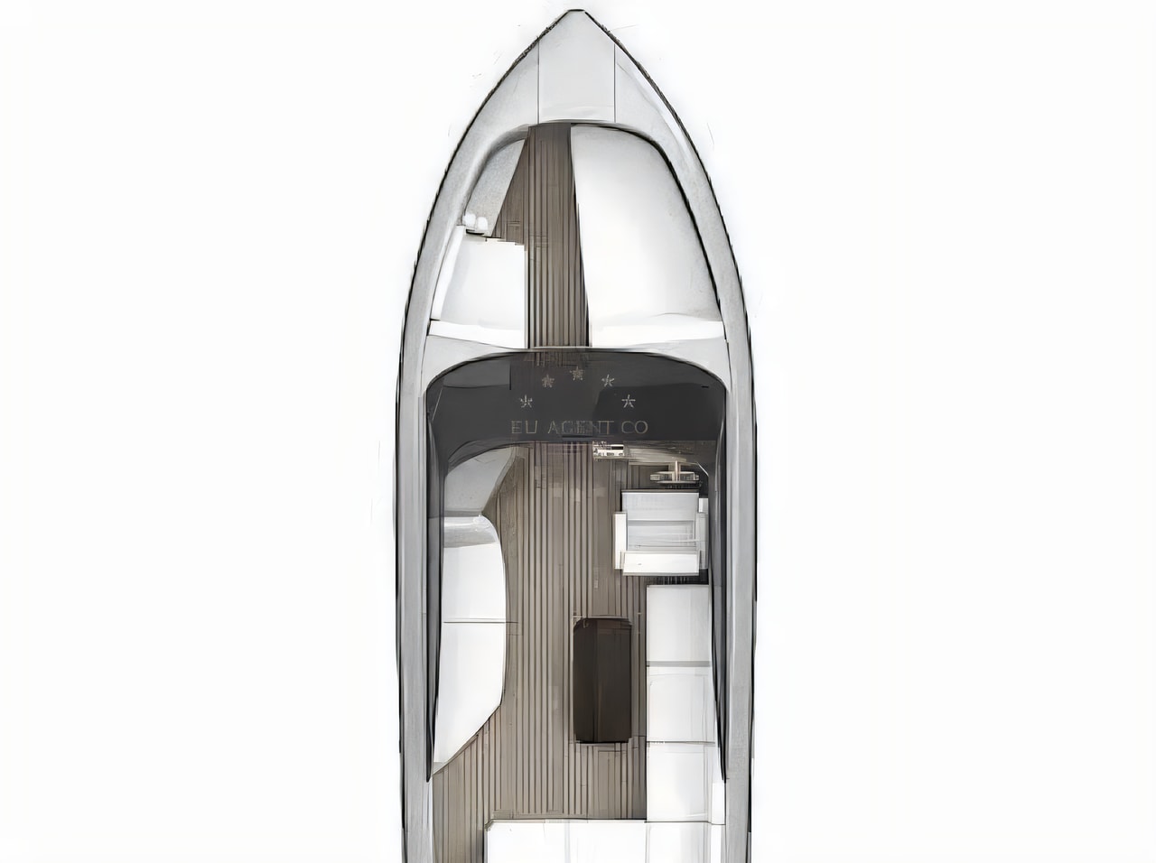 Interior of Rand Supreme 27 motor boat with 0 cabins Croatia yacht charter