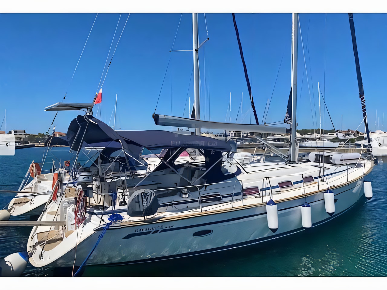 Bavaria 50 Cruiser sailing yacht for charter from Dubrovnik / Marina Frapa Dubrovnik Dubrovnik / Montenegro sailing area Croatia