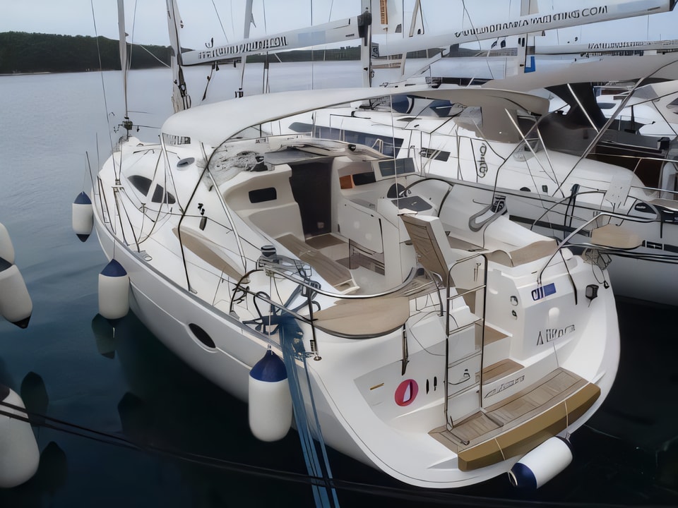 Elan 384 Impression sailing yacht for charter from Primosten / Marina Kremik Sibenik sailing area Croatia