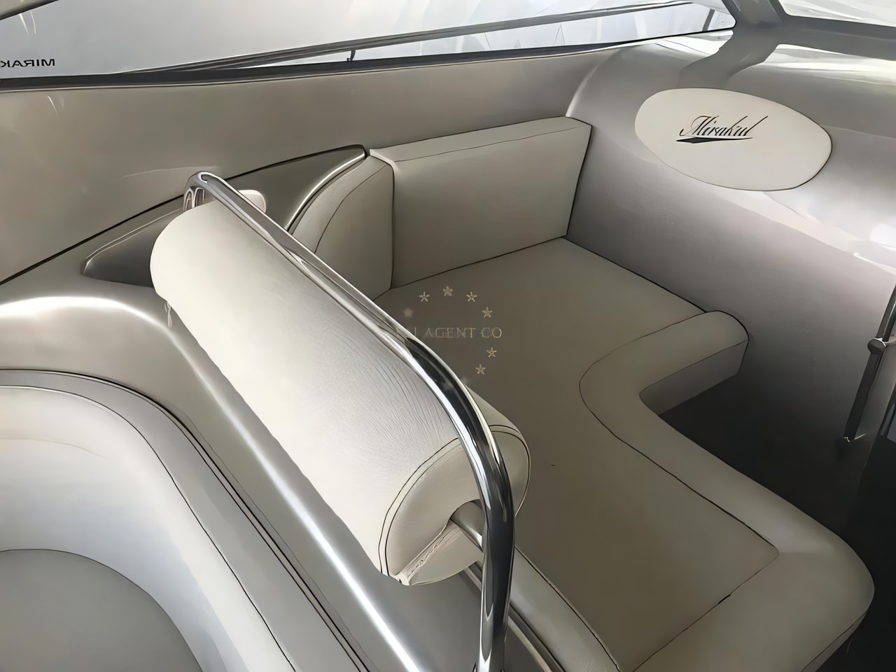 Interior of Mirakul 30 Sport SE motor boat with 2 cabins Croatia yacht charter